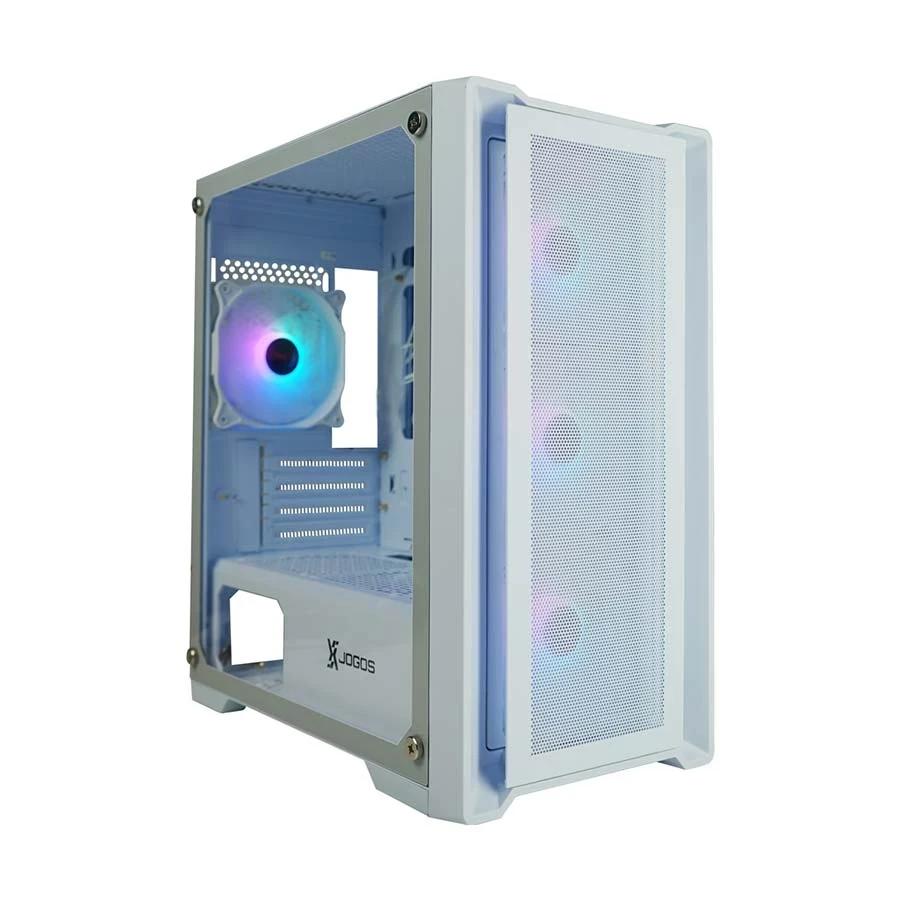 Xtreme XJOGOS M211WH RGB Mid Tower White ATX Gaming Desktop Casing (No Warranty)