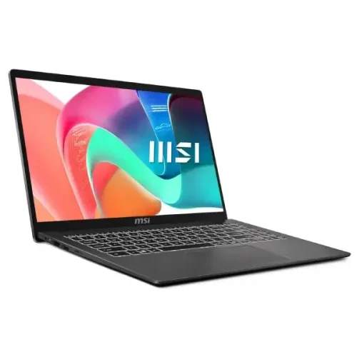 MSI Modern 15 F13MG 13th Gen Intel Core i3 1315U 8GB RAM, 512GB SSD AI Optimized Platinum Gray Laptop (Laptop Bag is given Separately)