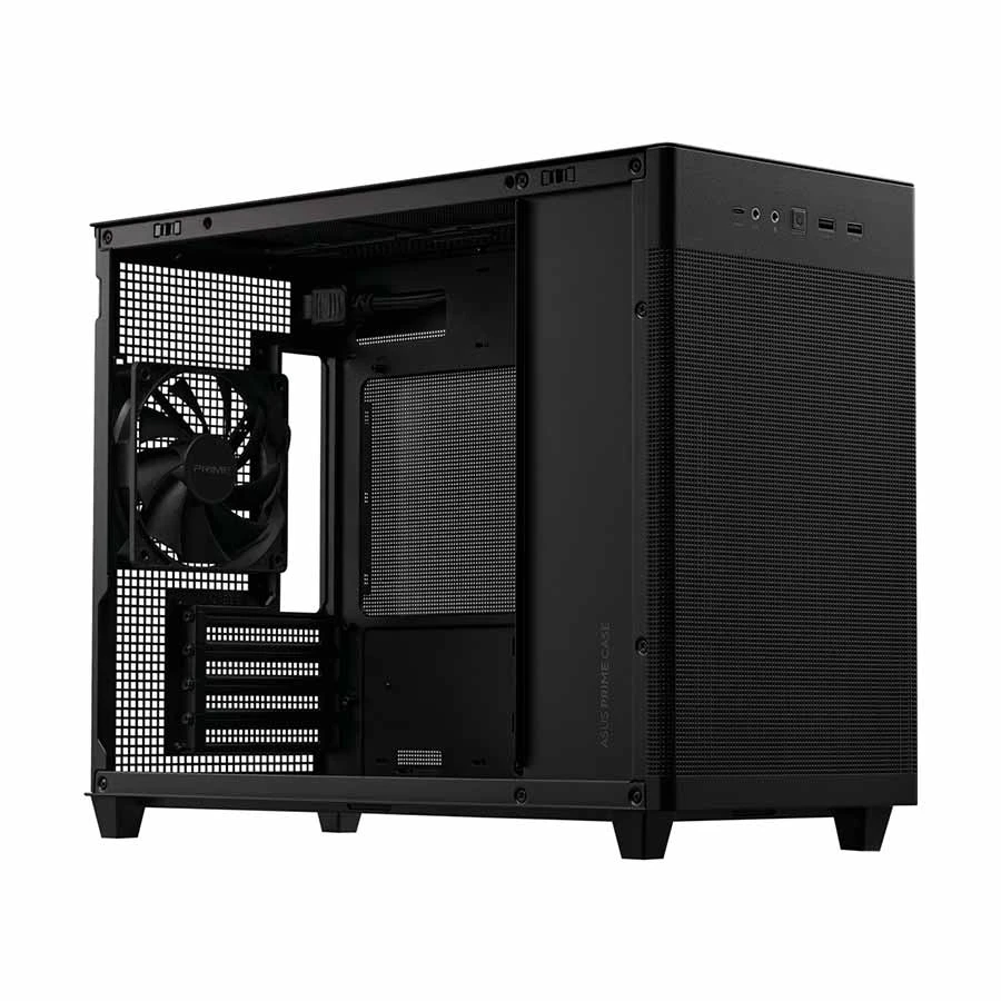 Asus Prime AP201 Mesh Mini Tower Black Micro-ATX Desktop Casing