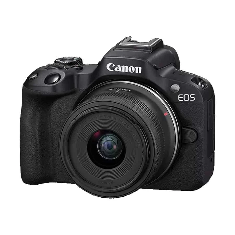 Canon EOS R50 Mirrorless Camera Body with RF-S18-45mm F4.5-6.3 IS STM Lens (Black) (No Warranty)