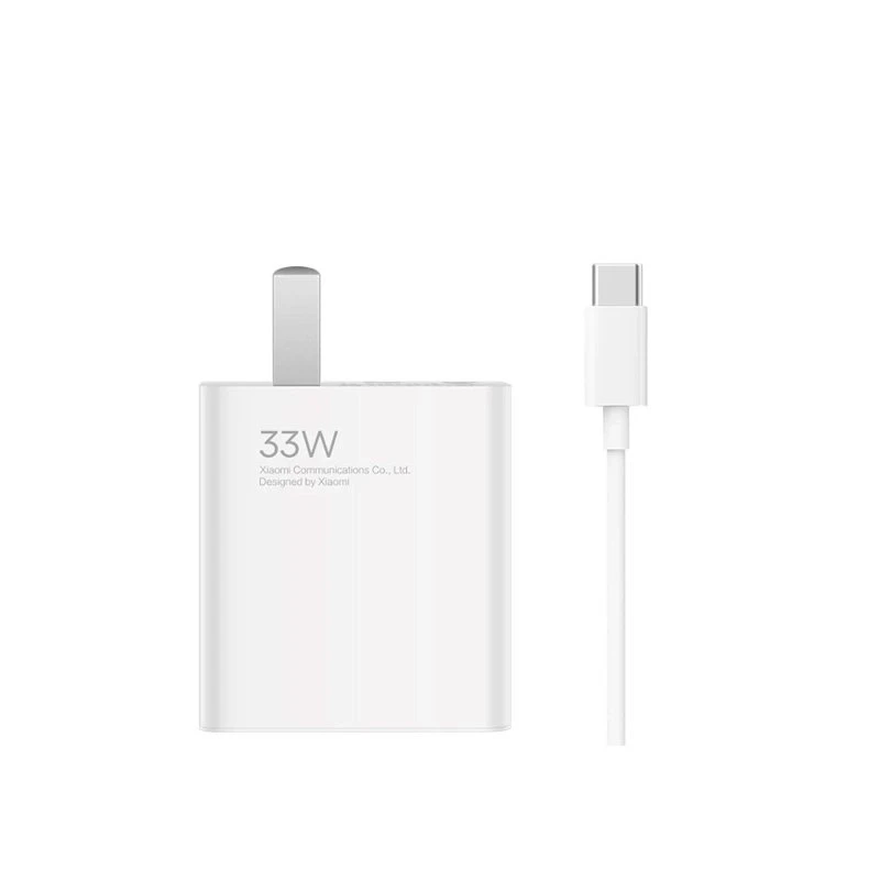 Xiaomi 33W USB to Cable C Charger - White