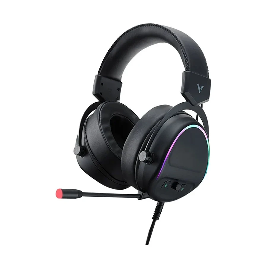 Rapoo VH650 RGB Virtual 7.1 Wired Black Gaming Headphone