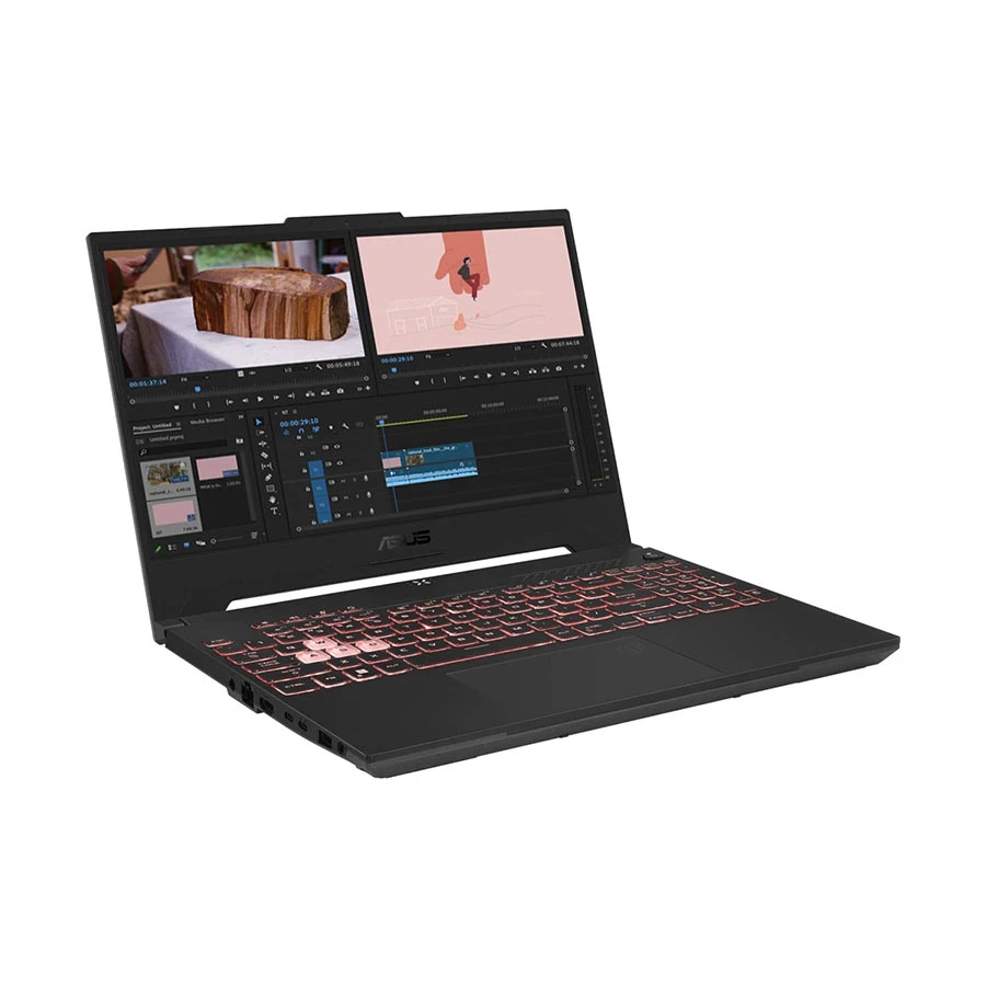 Asus TUF Gaming A15 FA507UV AMD Ryzen 9 8945H 16GB RAM, 512GB SSD 15.6 Inch FHD IPS LED Display Jaeger Gray Gaming Laptop