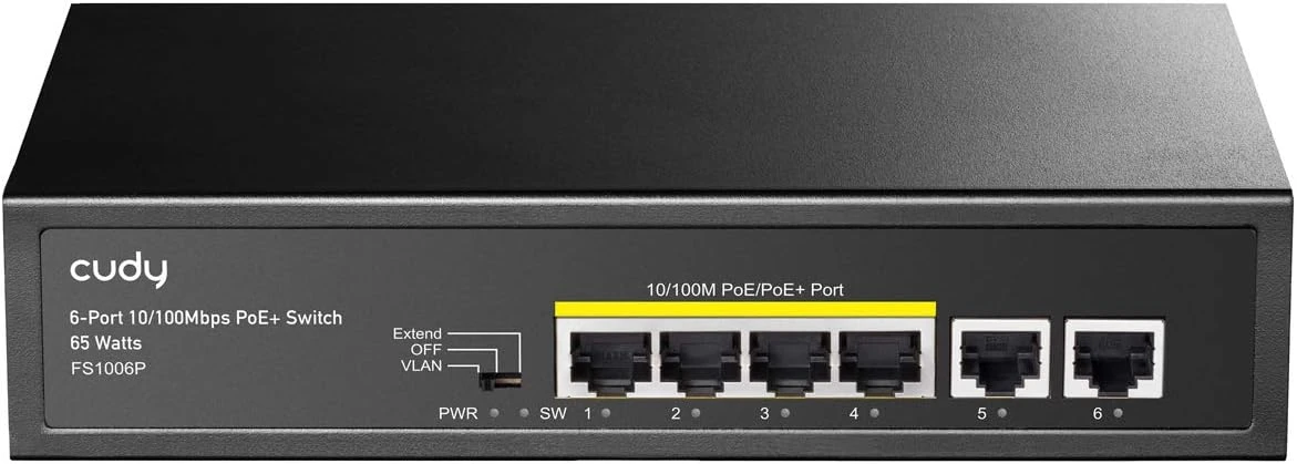 Cudy FS1016D 16 Port 10100Mbps Unmanaged Desktop Switch