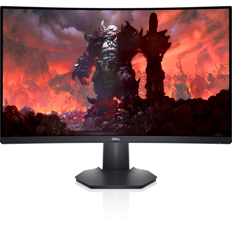Dell S2722DGM 27 Inch QHD Display Curved Dual HDMI, DP, Gaming Monitor