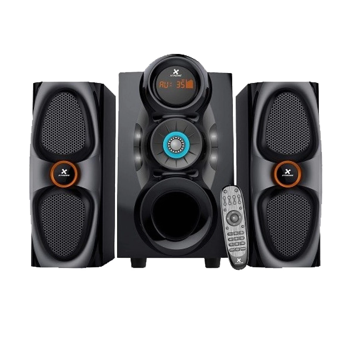 Xtreme TIGER 2:1 Black Bluetooth Speaker