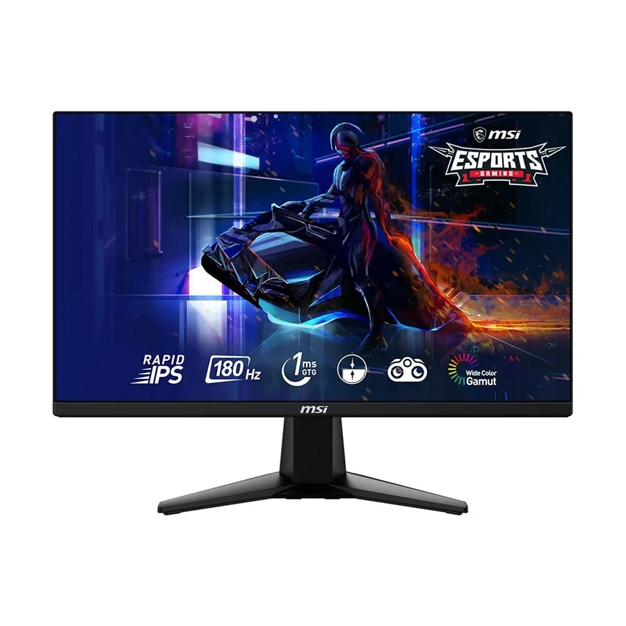MSI G255F 25 Inch (24.5 Inch Viewable) FHD Display Dual HDMI, DisplayPort Gaming Monitor