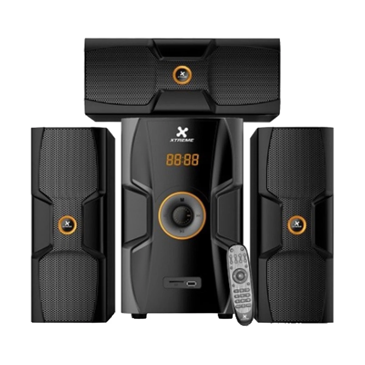 Xtreme TRIO 3:1 Black Bluetooth Speaker