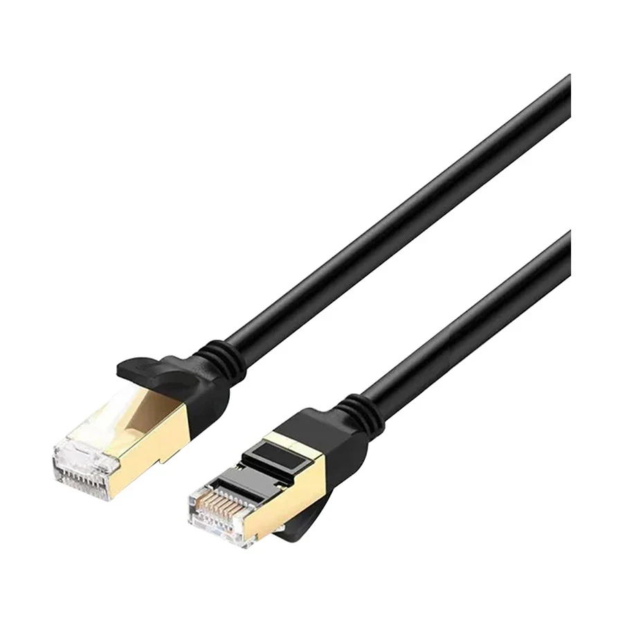 Ugreen NW107 (11229) Cat-7 F/FTP 0.5 Meter Black Network Cable # 11229, Patch Cord