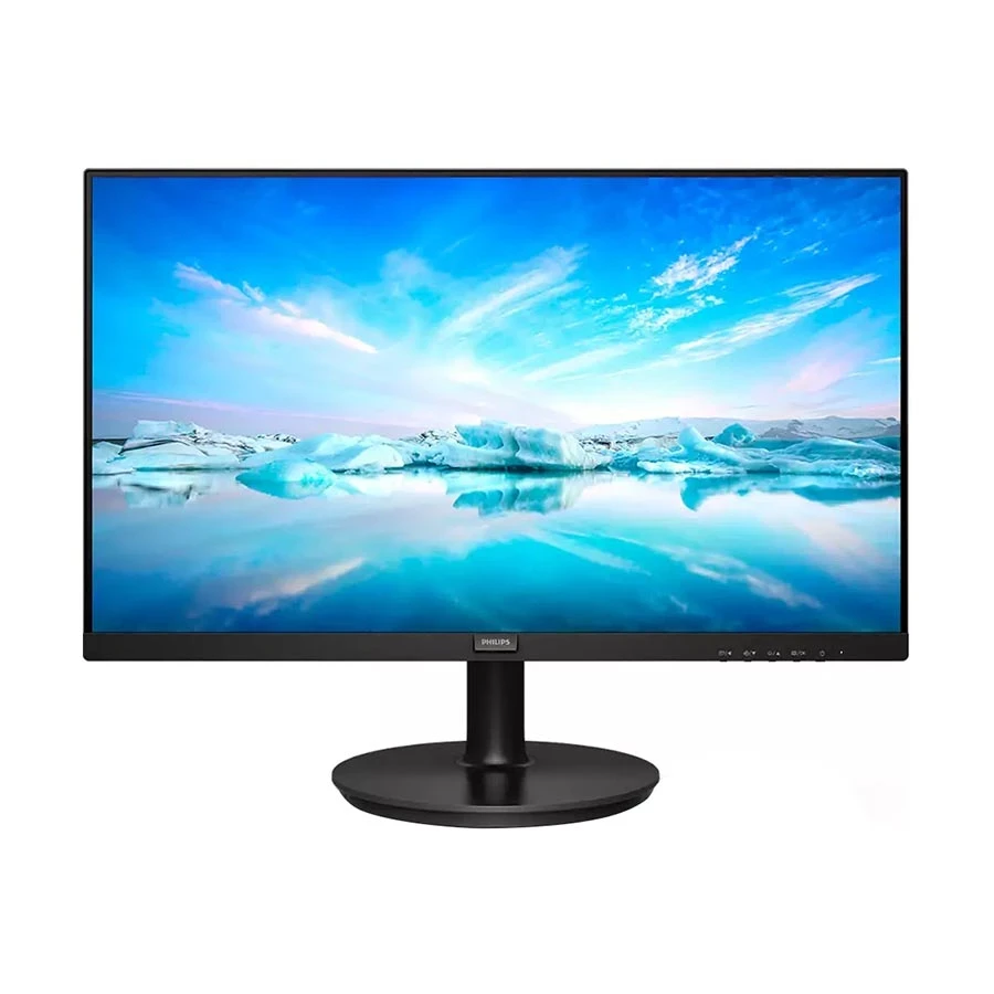 Philips V Line 221V8LB/70 22 Inch (21.5 Inch Viewable) FHD Display HDMI, VGA Black Professional Monitor