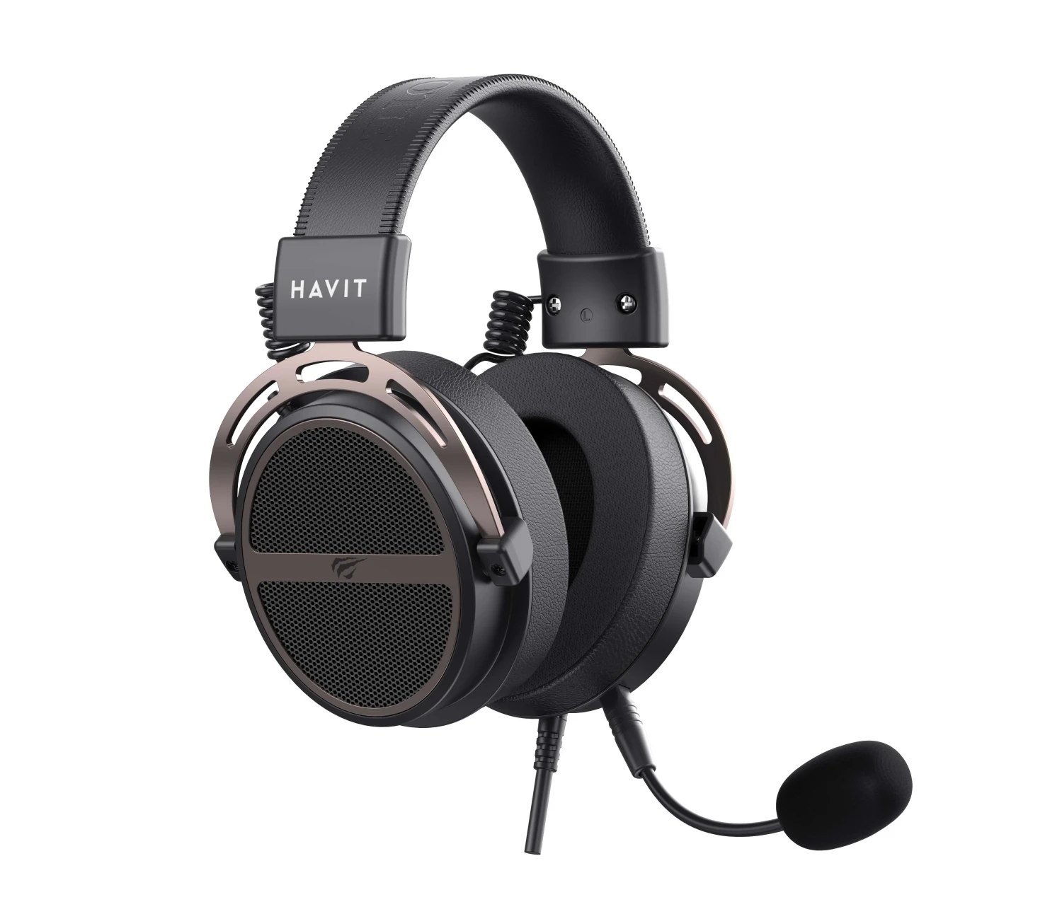 Havit Gamenote H2030E Wired Black & Ochre Gaming Headphone