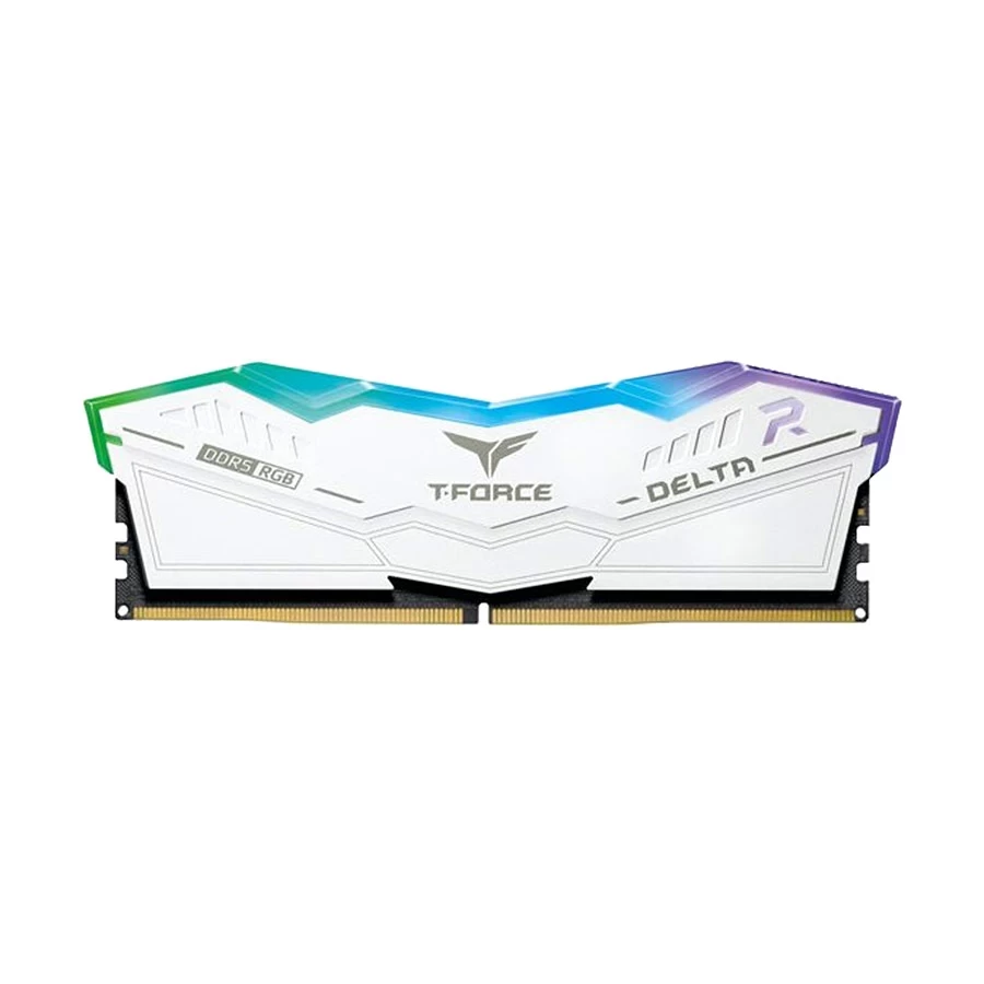 Team Delta RGB 16GB DDR5 8000MHz White Gaming Desktop RAM #FF4D532G8000HC38DDC01