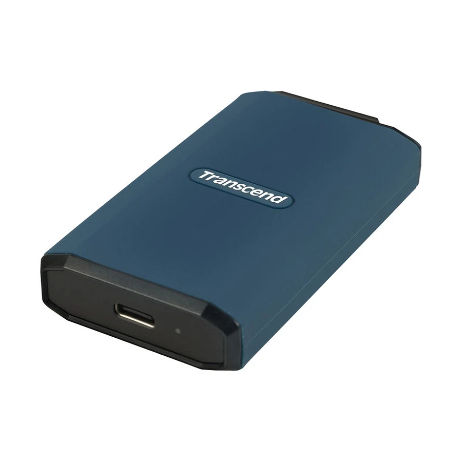 Transcend ESD410C 4TB USB 3.2 Gen 2 Type-C to USB Type-A Dark Blue Portable External SSD #TS4TESD410C
