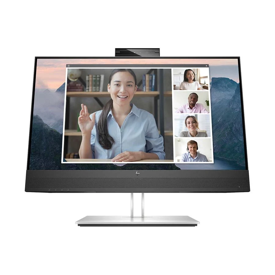 HP E24mv G4 23.8 Inch FHD Display HDMI, DP, USB, VGA & Webcam Professional Conferencing Monitor #169L0AA