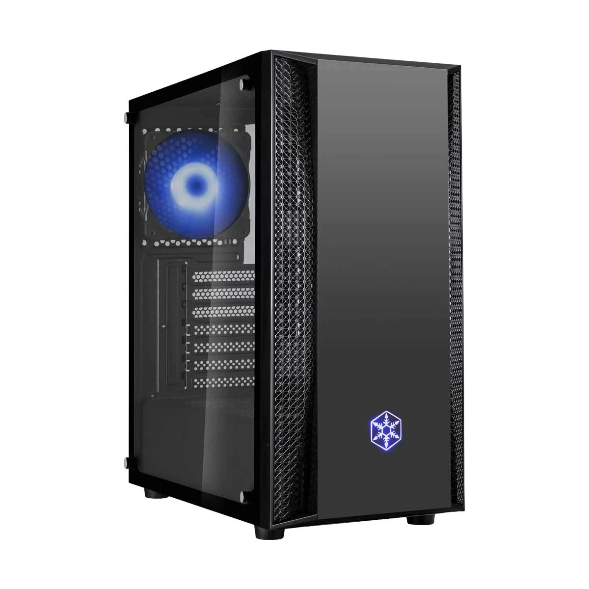 SilverStone Fara B1 RGB Mid Tower Black ATX Desktop Casing (#SST-FAB1B-RGB)