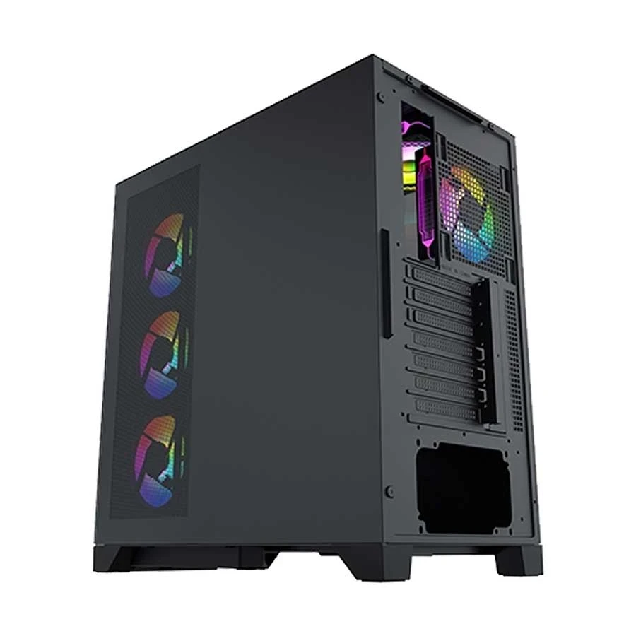 Xigmatek Endorphin Ultra Mid Tower Black ATX Gaming Desktop Case (#EN41327)