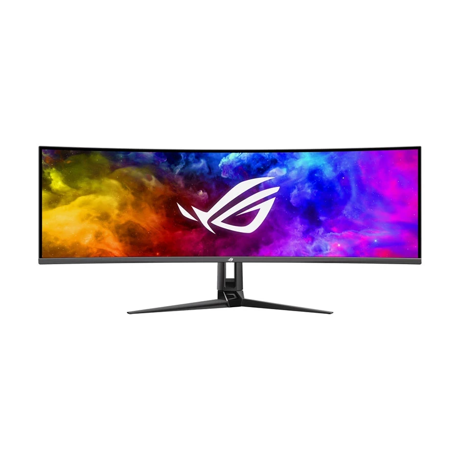 Asus ROG Swift OLED PG49WCD 49 Inch UW-DQHD QD-OLED Display HDMI DisplayPort Curved Gaming Monitor