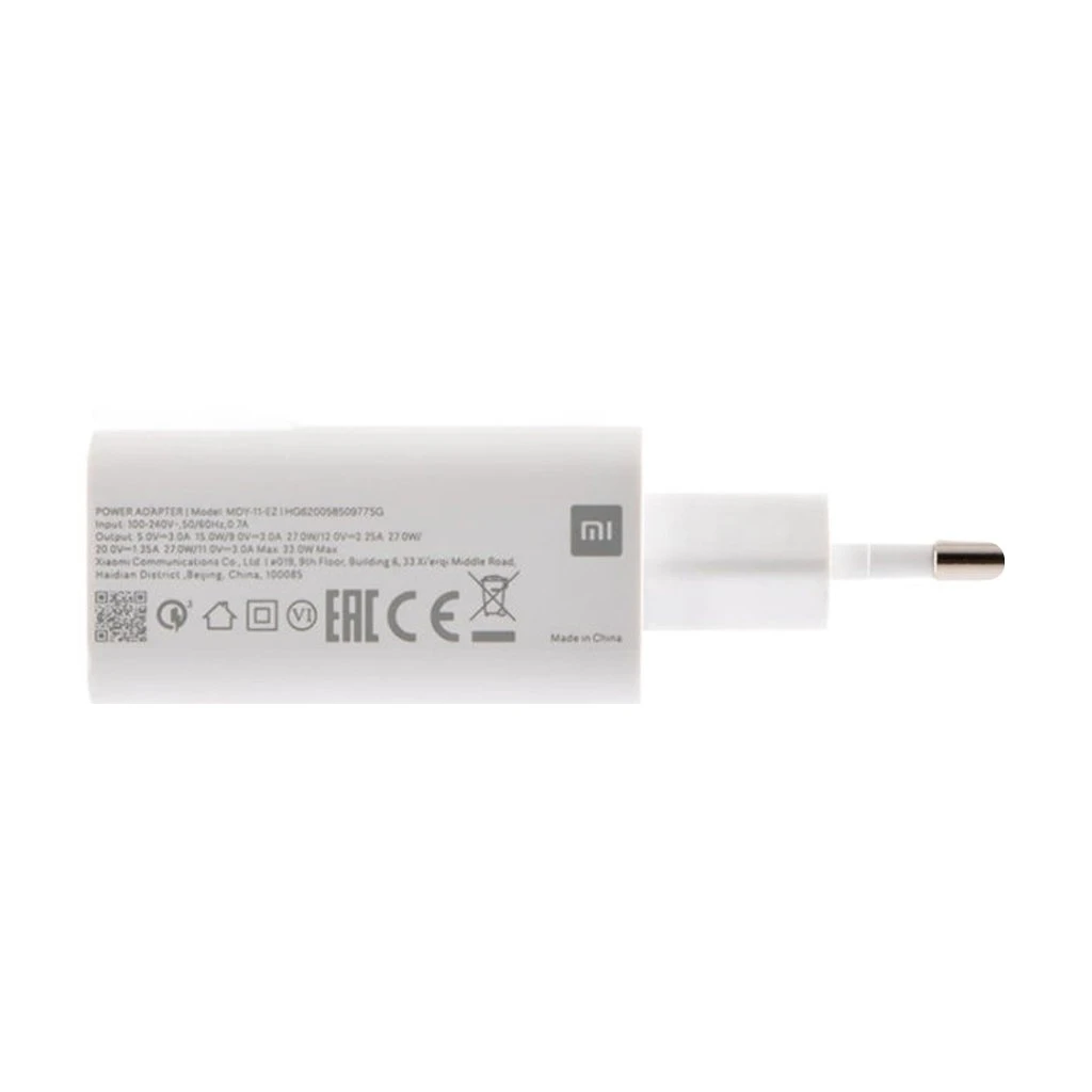 Xiaomi 33W USB-A Fast Charger Adapter