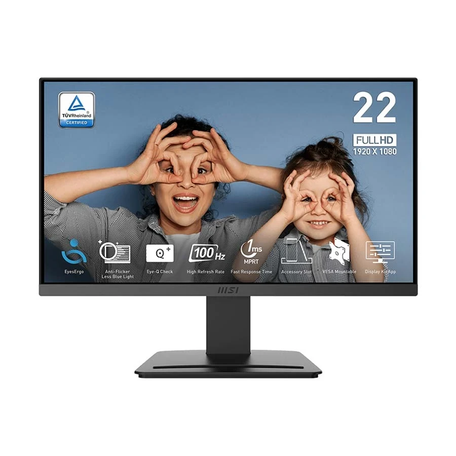 MSI PRO MP223 E2 22 Inch (21.45 Inch Viewable) FHD Display HDMI DP Professional Flat Monitor