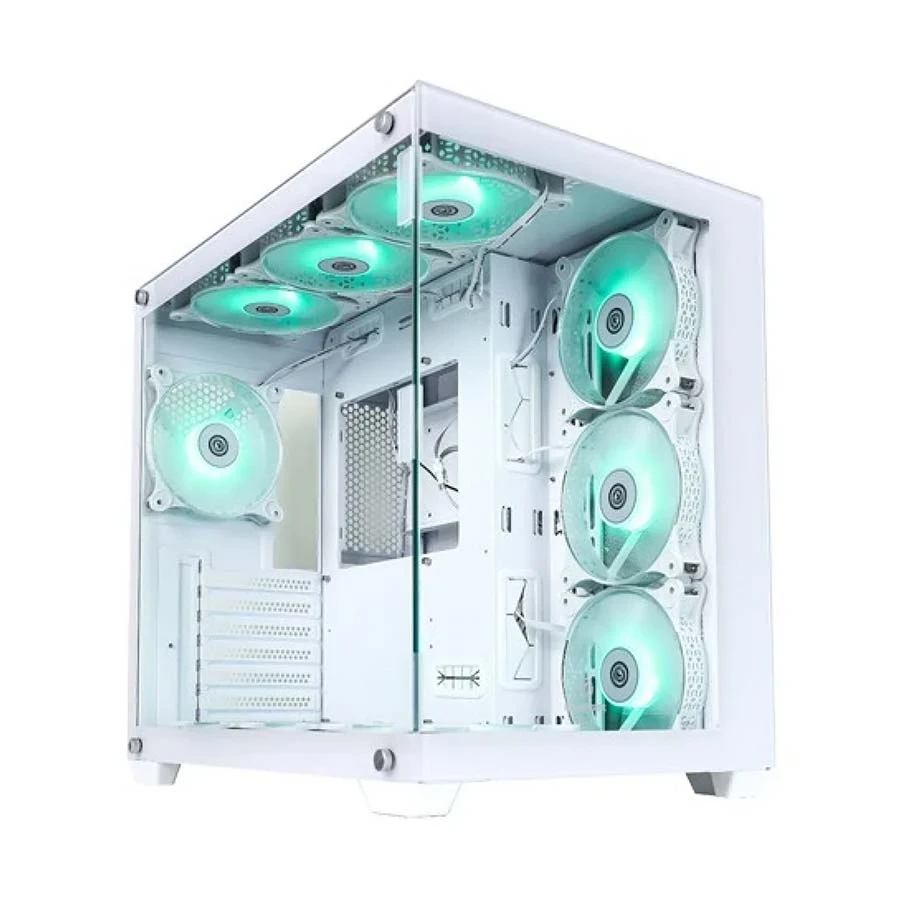 Revenger Base Dynamic Mid Tower White ATX Gaming Desktop Casing