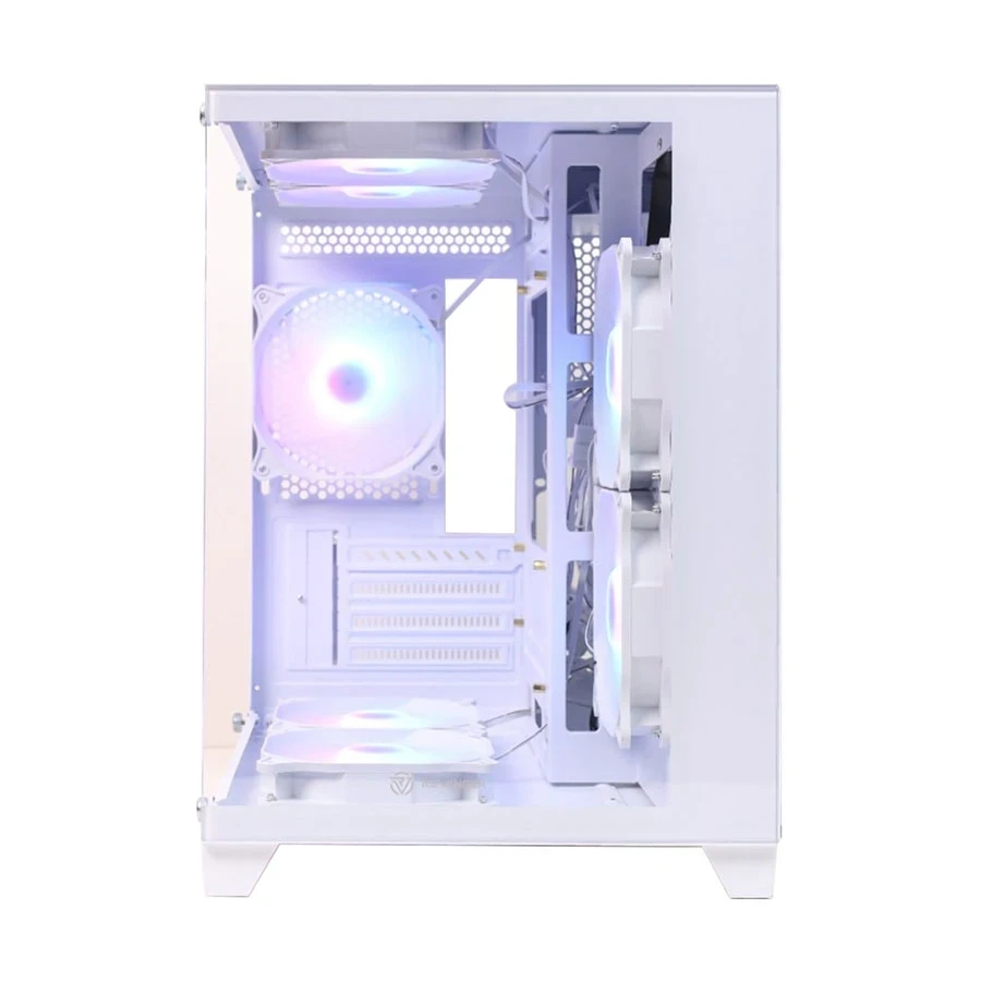 Revenger Base Dynamic Mini 5 Mid Tower White Micro-ATX Gaming Desktop Casing