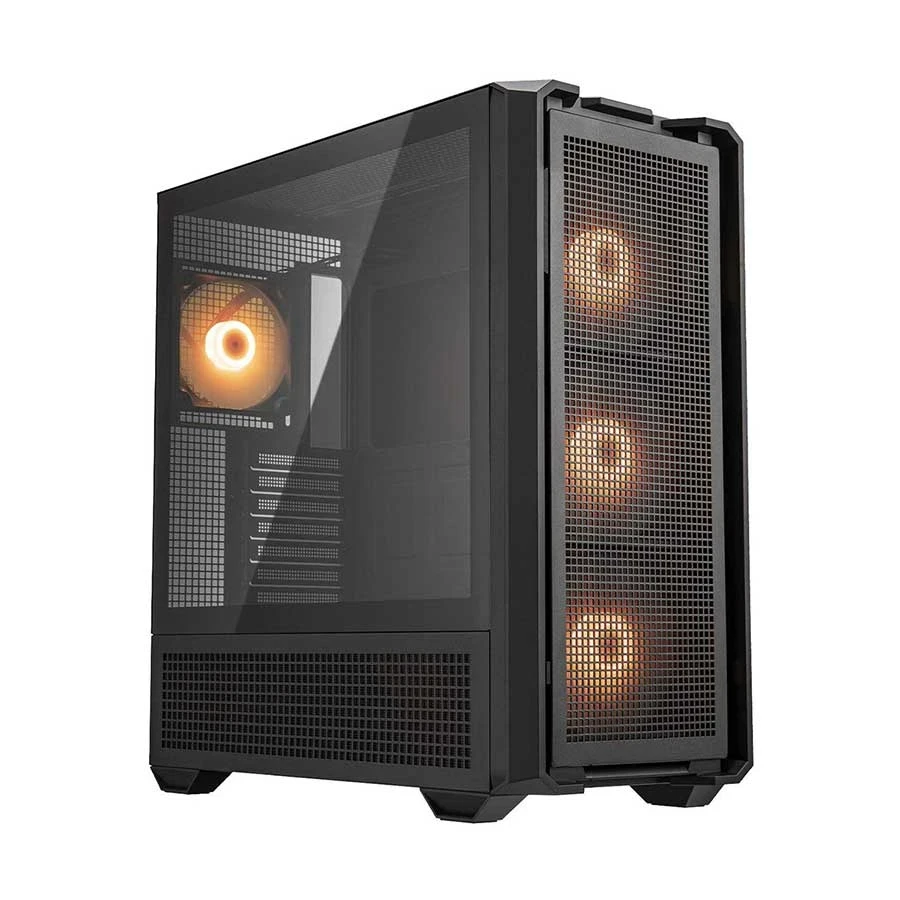 Cougar MX600 RGB Full Tower Black (Tempered Glass Side Window) E-ATX Gaming Desktop Casing