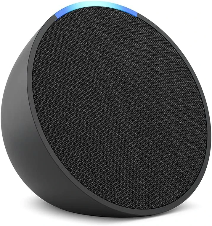 Amazon Echo Pop 1st Gen Smart Speaker with Alexa (Charcoal)