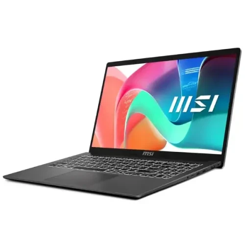 MSI Modern 15 F13MG 13th Gen Intel Core i3 1315U 8GB RAM, 512GB SSD AI Optimized Urban Silver Laptop (Laptop Bag is given Separately)