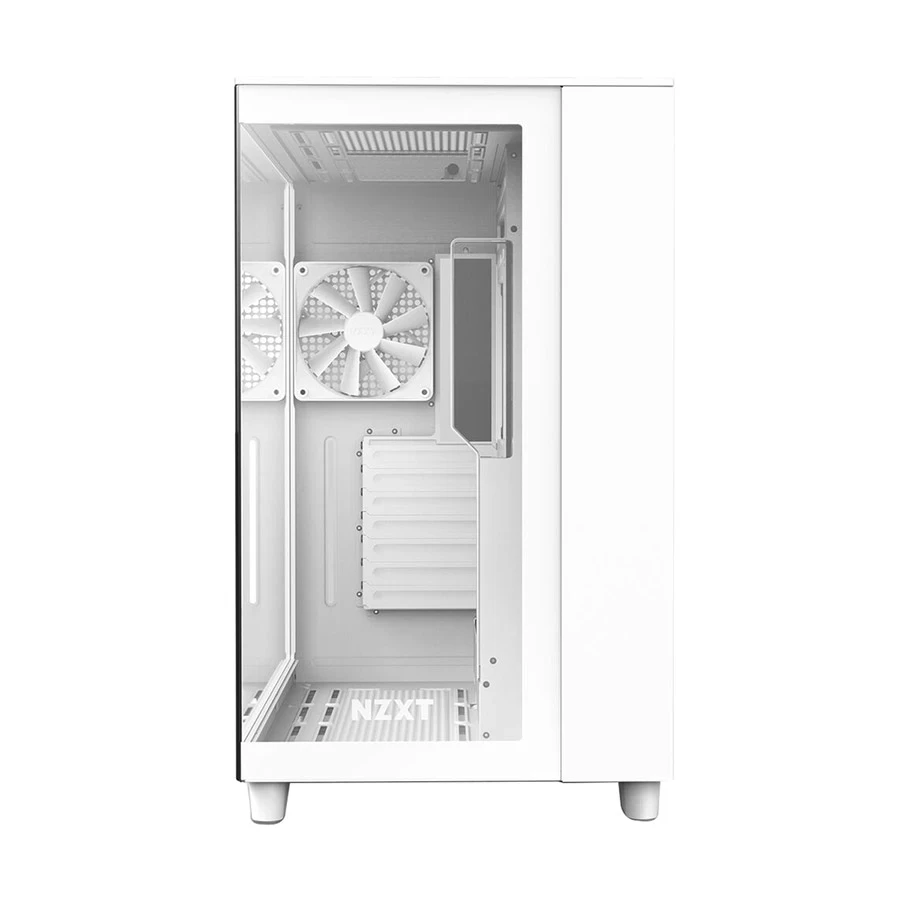 NZXT H9 Flow Mid Tower White ATX Gaming Desktop Casing #CM-H91FW-01