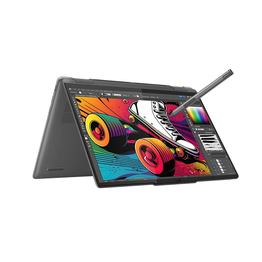 Lenovo Yoga 7i 2 in 1 14IML9 Intel Core Ultra 5 125H 16GB RAM, 1TB SSD 14 Inch 2.8K OLED WQHD Touch Display Storm Grey Laptop
