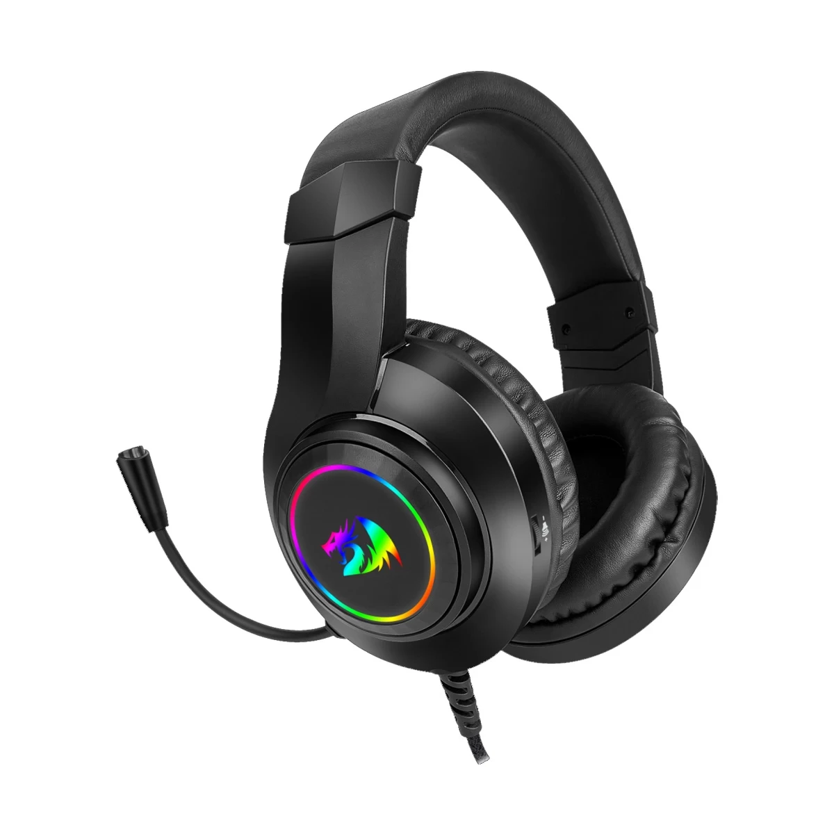 Redragon H260 HYLAS RGB Wired Black Gaming Headphone