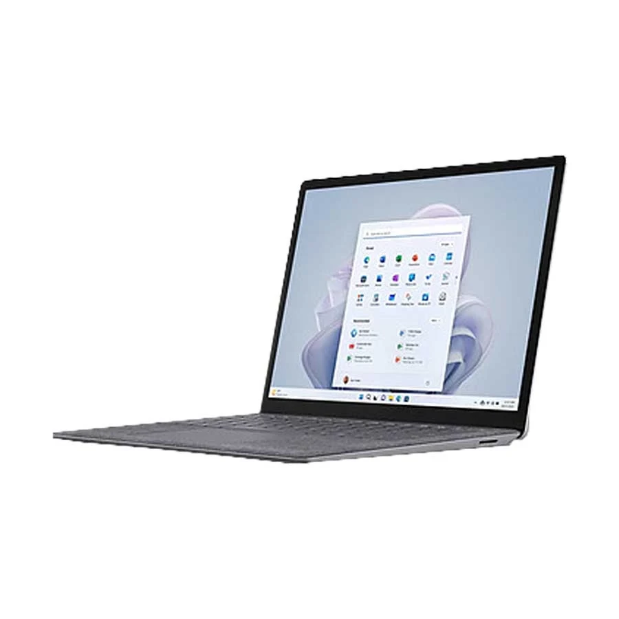 Microsoft Surface Laptop 5 Intel Core i5 1235U 8GB RAM 512GB SSD 13.5 Inch Pixelsense Multi Touch Display Platinum Alcantara Surface Laptop